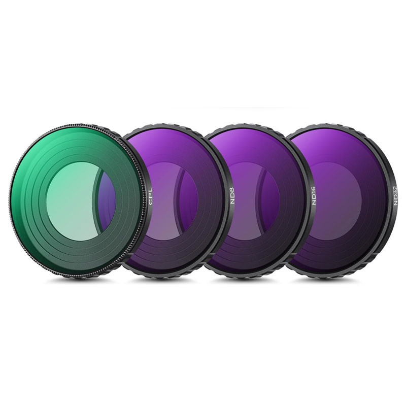K&F Concept DJI Osmo Action 4/5 Pro 4 darabos szűrő készlet (CPL+ND8+ND16+ND32)-0