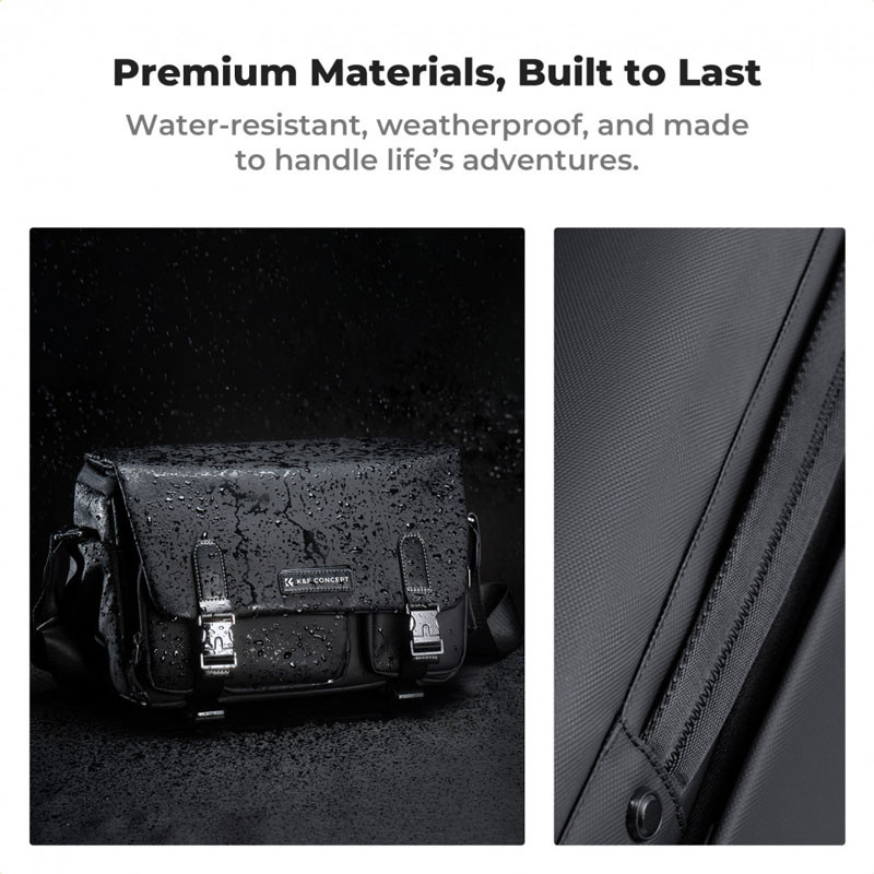 K&F Concept Sling táska 10L (Fekete)-7