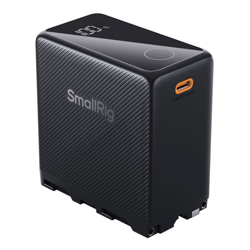 Smallrig 4469 Rechargeable NP-F970 Camera Battery USB-C Black-0