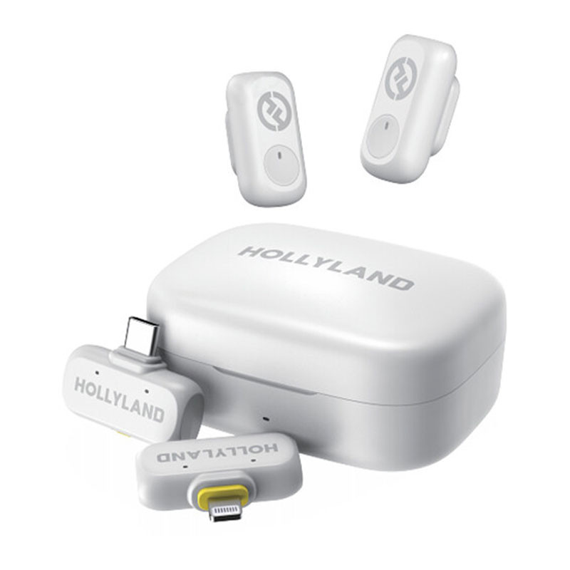 Hollyland Lark A1 Combo (Ivory White)-0