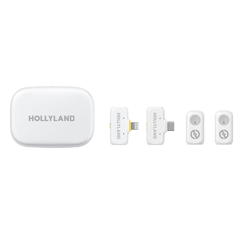 Hollyland Lark A1 Combo (Ivory White)-1