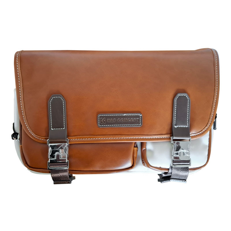 K&F Concept10L Urban Wander 11 V2 Sling táska (barna/bézs)-0