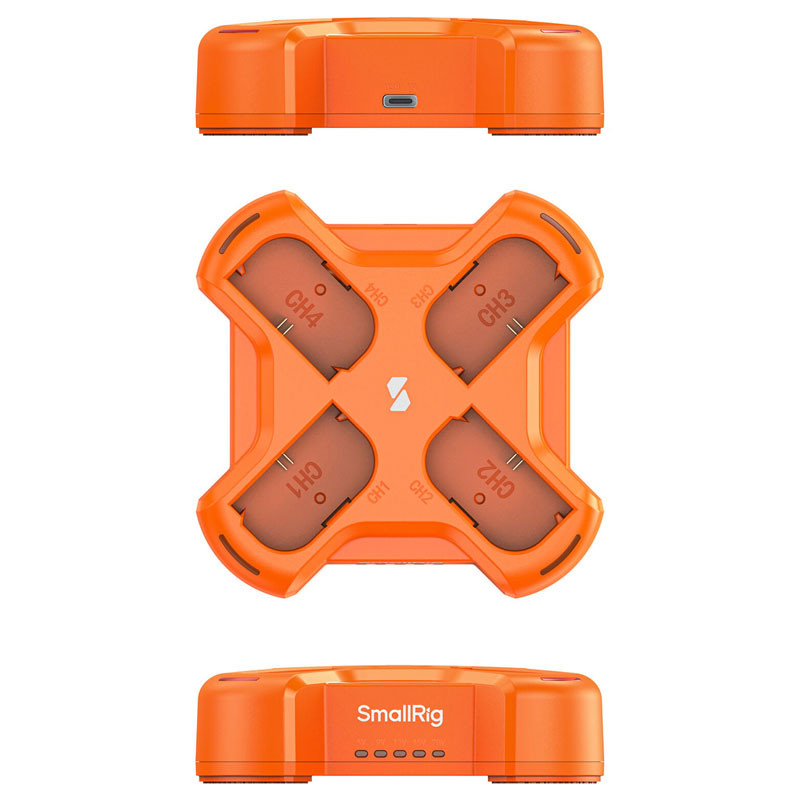 Smallrig 4838 LP-E6NH 4-Channel Camera Battery Charger-3