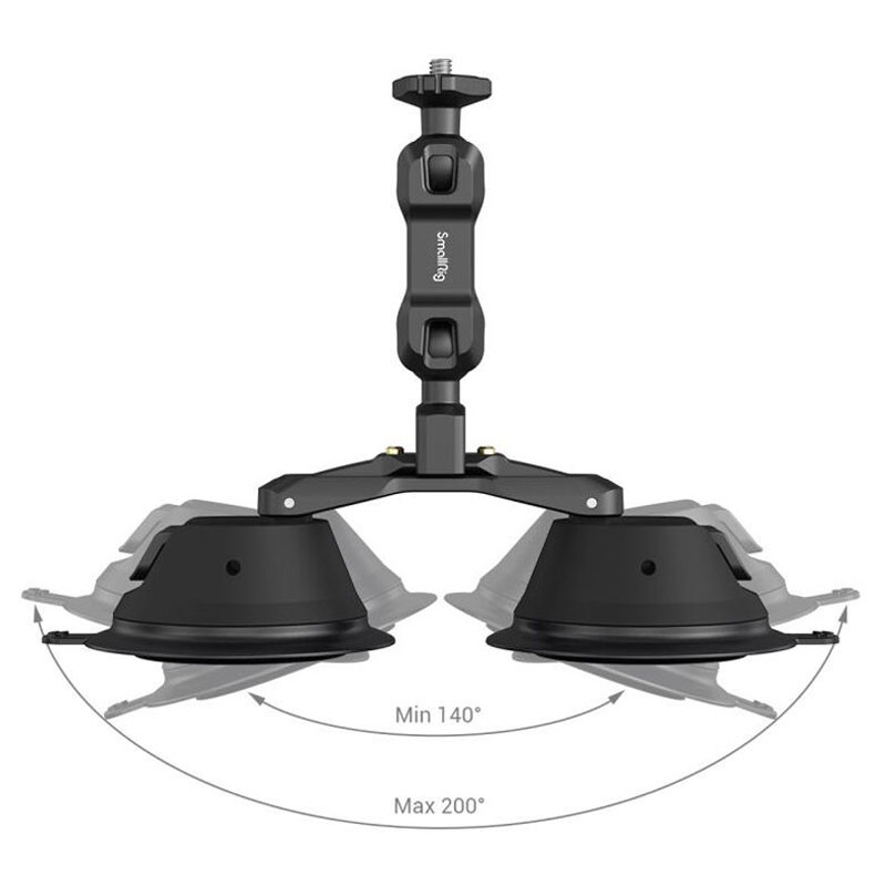 Smallrig Portable Dual Suction Cup Camera Mount SC-2K-1