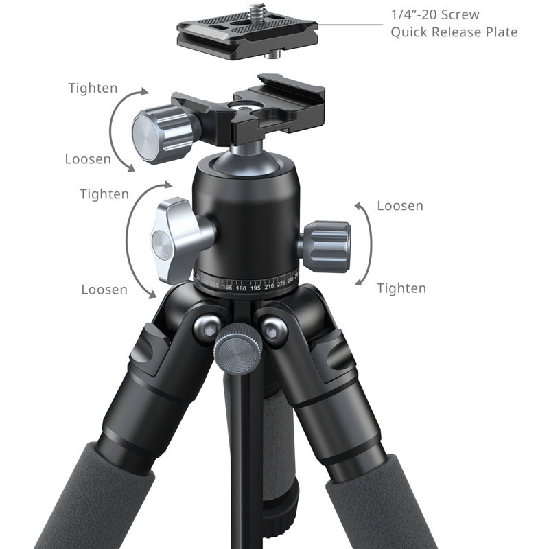 Smallrig 5470 VT-20Pro Portable Desktop Tripod-2
