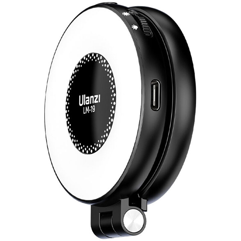 Ulanzi LM19 Magsafe-es Lámpa (fekete)-0
