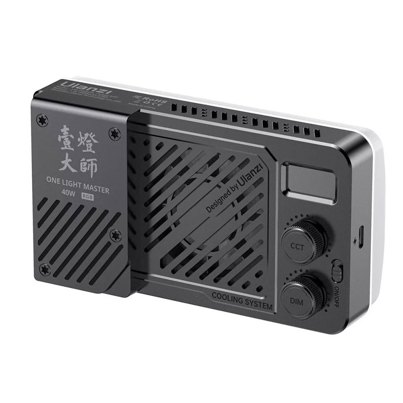 Ulanzi LM-P40RGB Hordozható Videólámpa 40W (RGB)-1