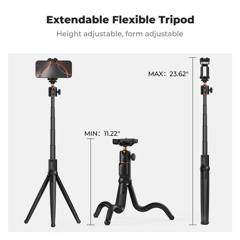 K&F Concept MS29 kihúzható flexibilis állvány-1
