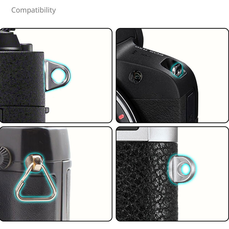 Smallrig 5687 Quick Release Shoulder Strap for Ricoh GR Series (Red)-2