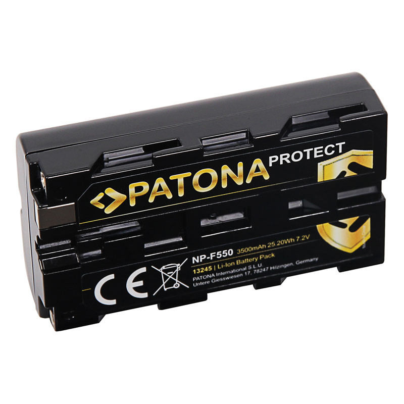 Patona Protect akkumulátor Sony NP-F550 F330 F530 F570 F750 F930 F920 F550-0