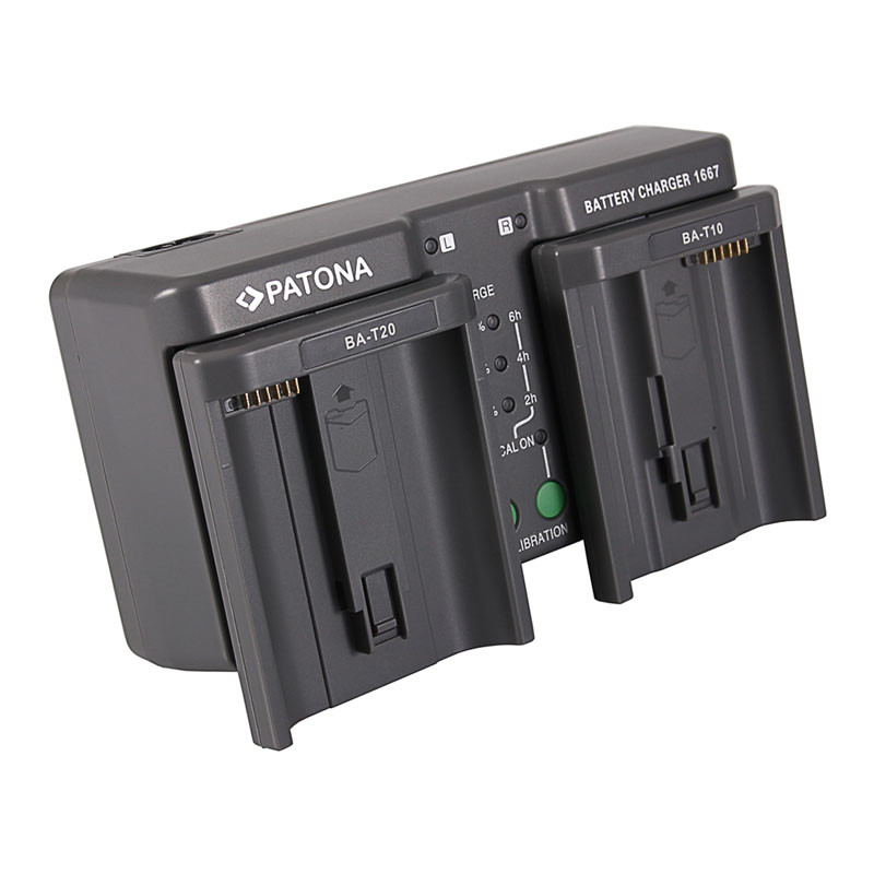Patona Dual töltő Nikon EN-EL18 EN-EL4 LP-E4 BA-T10 BA-T20 MH-26-0