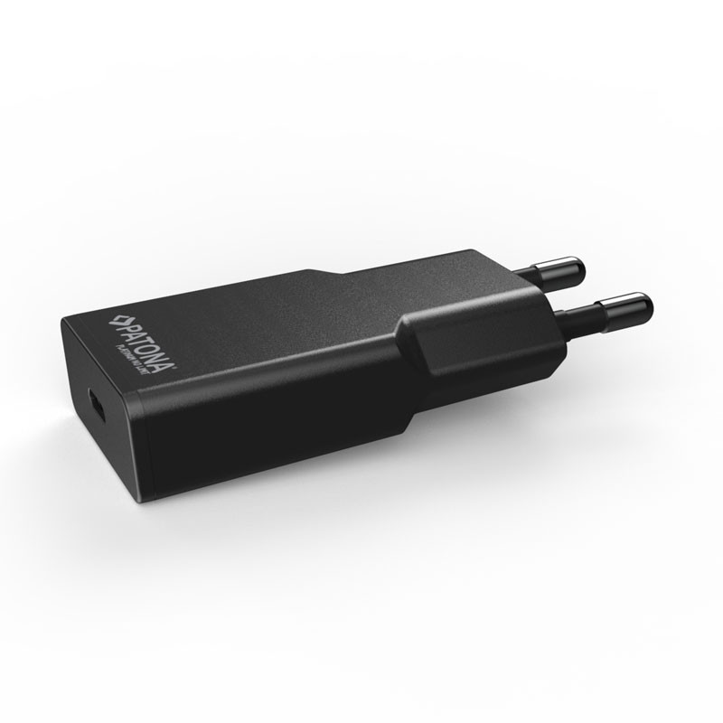 Patona Platinum GaN PD20W Flat hálózati adapter (fekete)-5