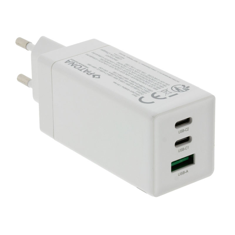 Patona Premium GaN PD65W hálózati adapter (fehér)-1