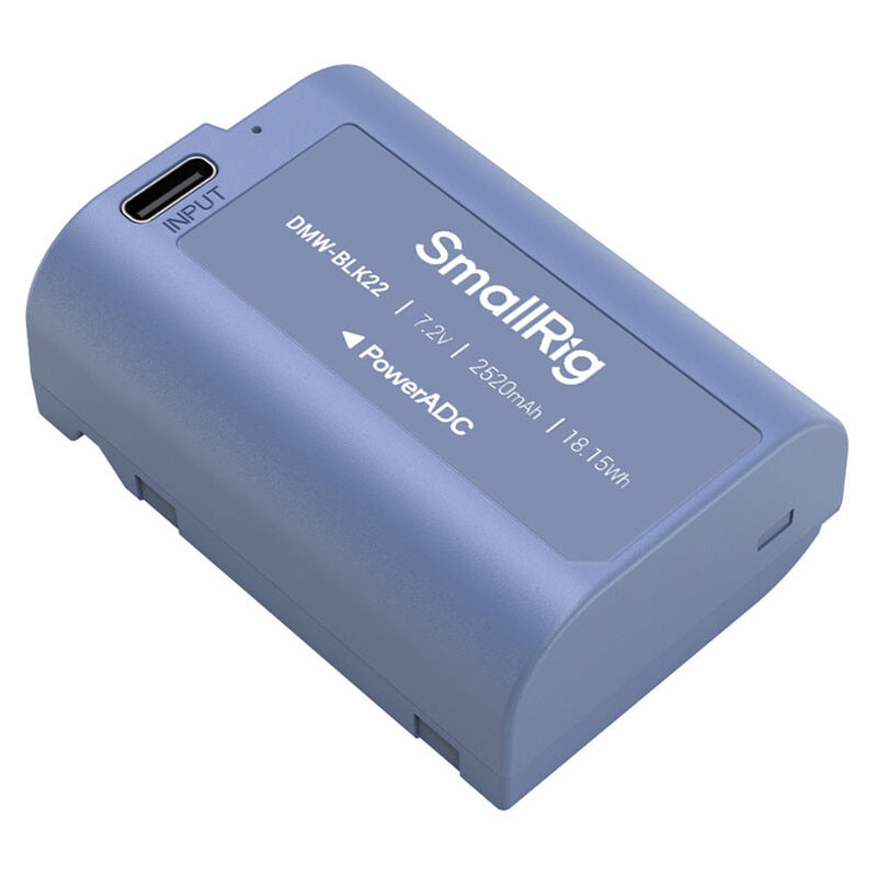 Smallrig 4906 Camera Battery USB-C Rechargeable DMW-BLK22-0