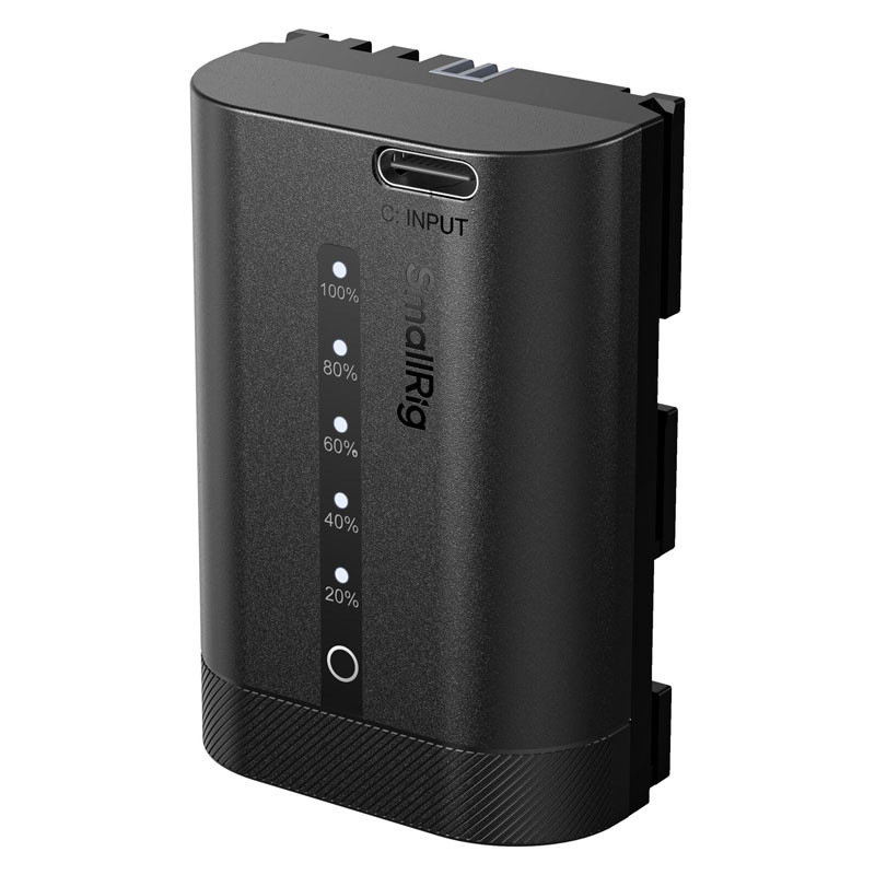 Smallrig 5298 USB-C Camera Battery with Power Display for Canon LP-E6P-1