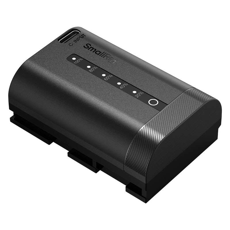 Smallrig 5298 USB-C Camera Battery with Power Display for Canon LP-E6P-2