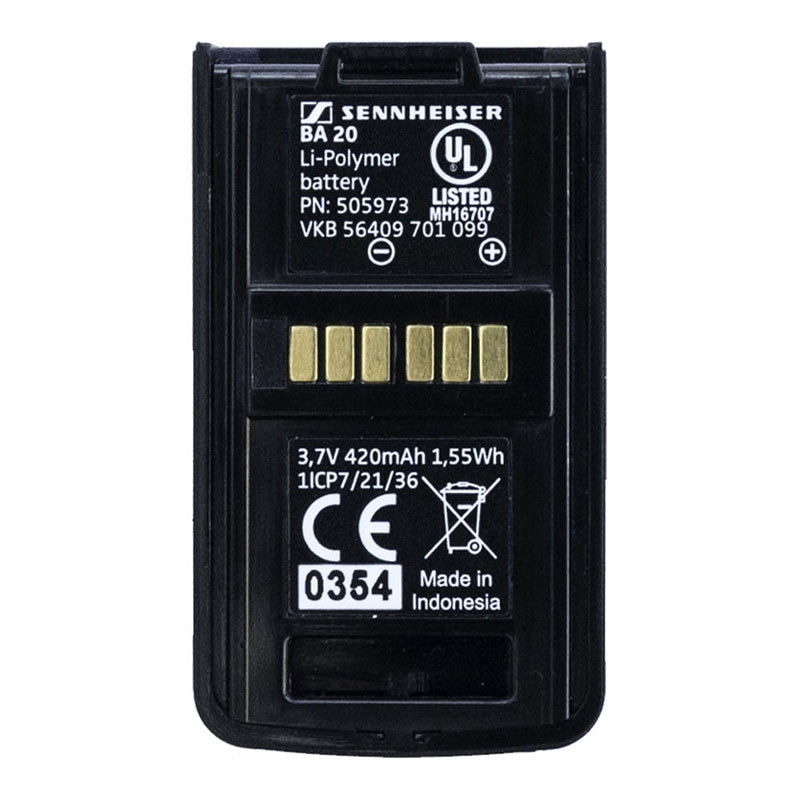 Sennheiser BA 20 újratölthető akkumulátor csomag-1