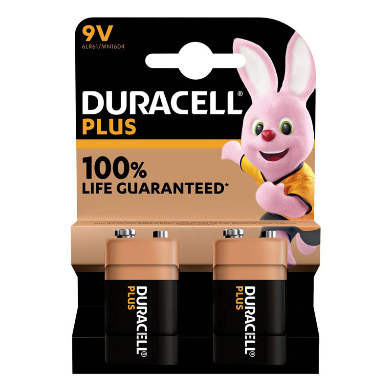 Duracell 1604 MN (ML) Plus 9V BL2 elem-1