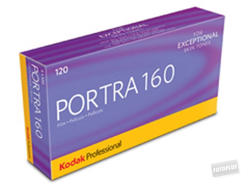 Kodak Portra 160 120 színes negatív rollfilm 5-pack-0