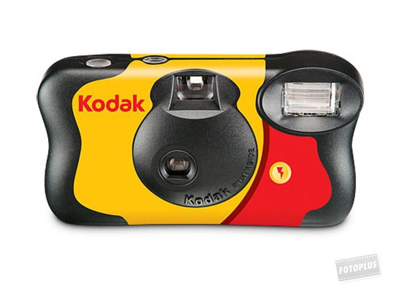 Kodak Fun Saver 27+12 képkockás vakus egyszer használatos fényképezőgép-1