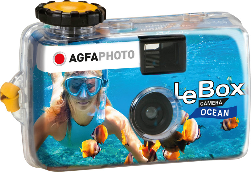 Agfa LeBox Ocean 400/27 vízalatti egyszer használatos filmes fényképezőgép-1