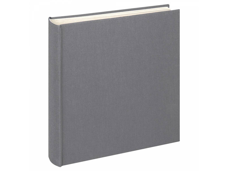 Walther Cloth 50lap/30x30 beragasztós album (antracit)-0
