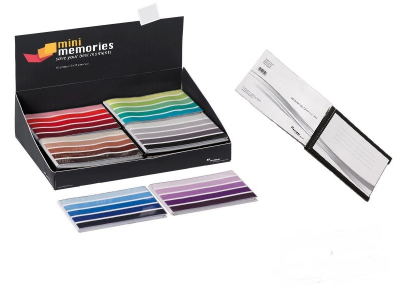Walther Stripes Fotóalbum 40/10x15-0