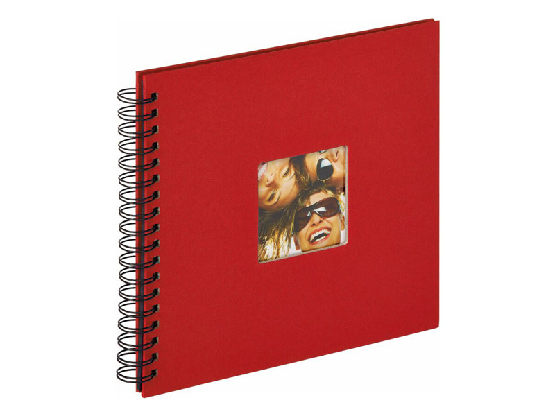 Walther Fun 26x25 spirálalbum piros-0