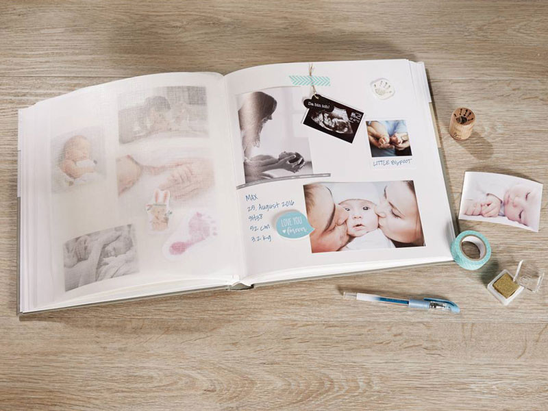Walther Estrella 50oldalas/28x30,5cm baby album-1