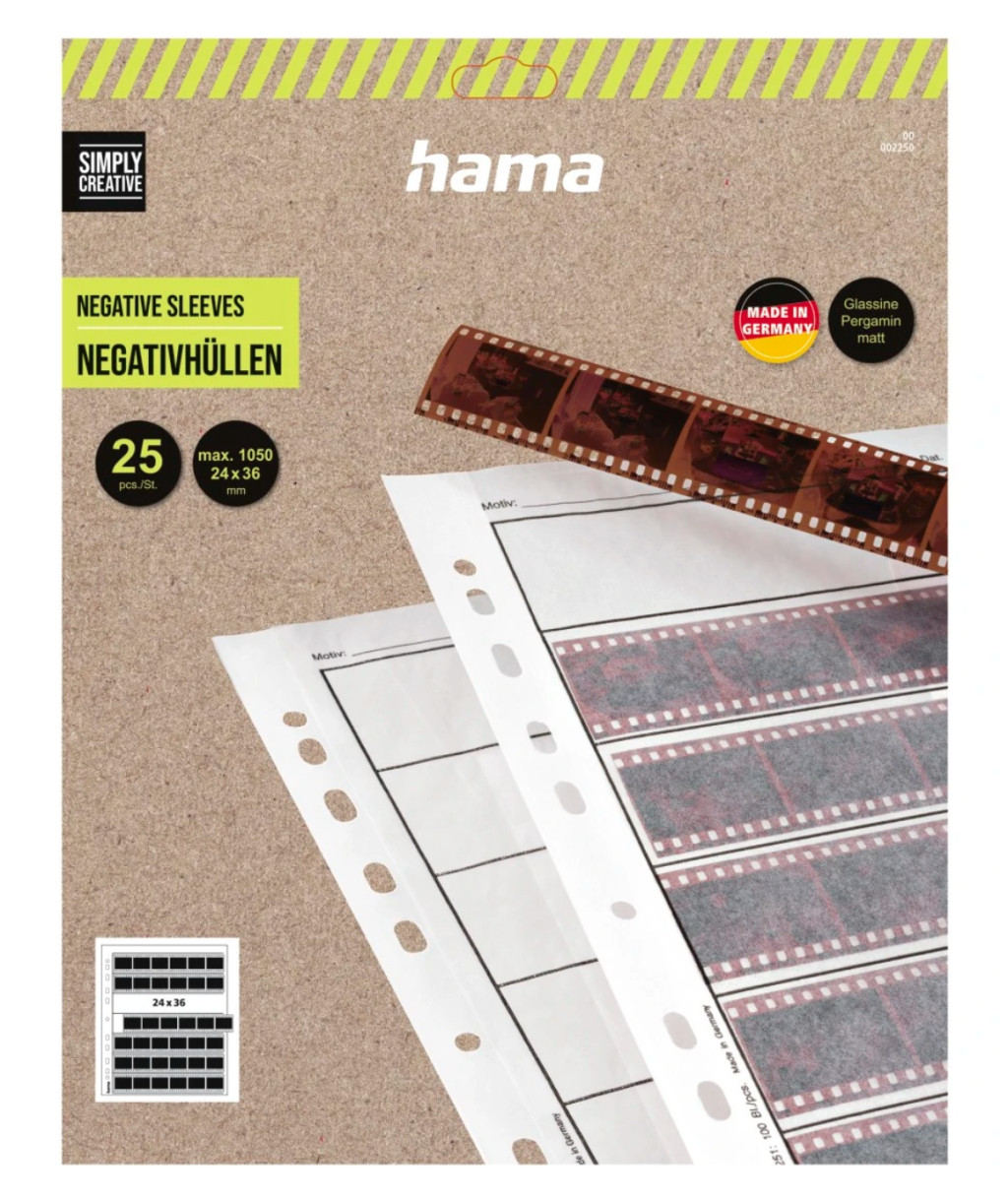 Hama negatív archiváló matt 35mm 7x6 (25 lap)-0