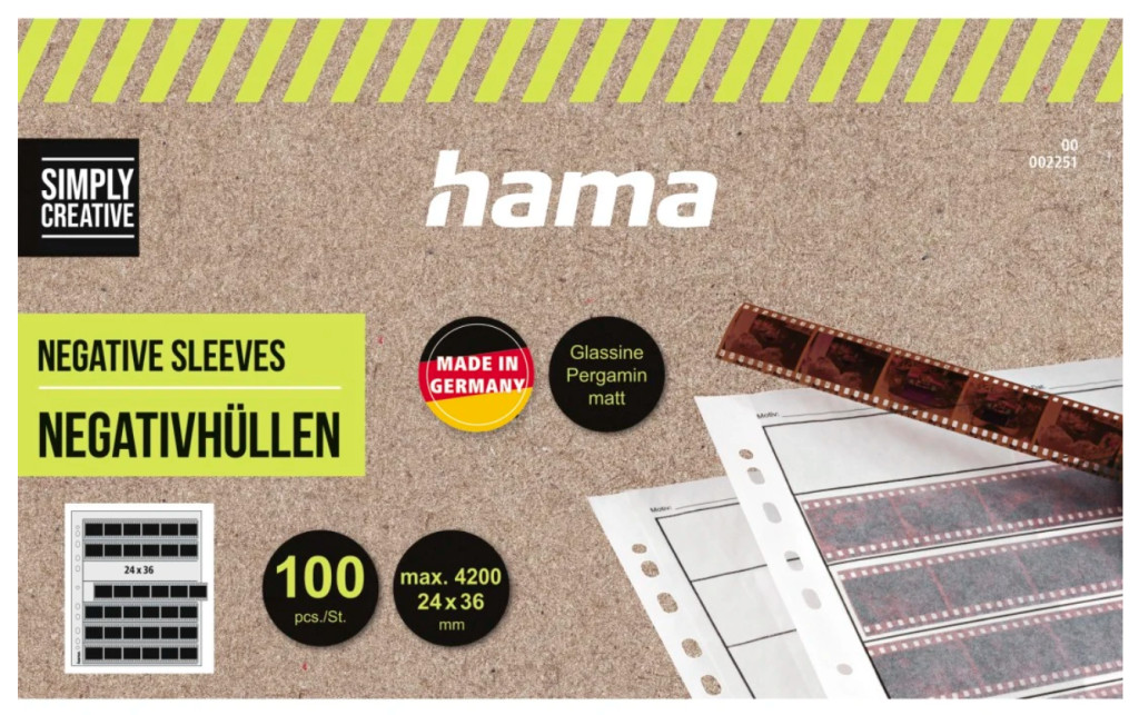 Hama negatív archíváló matt 35mm 7x6 (100 lap)-0