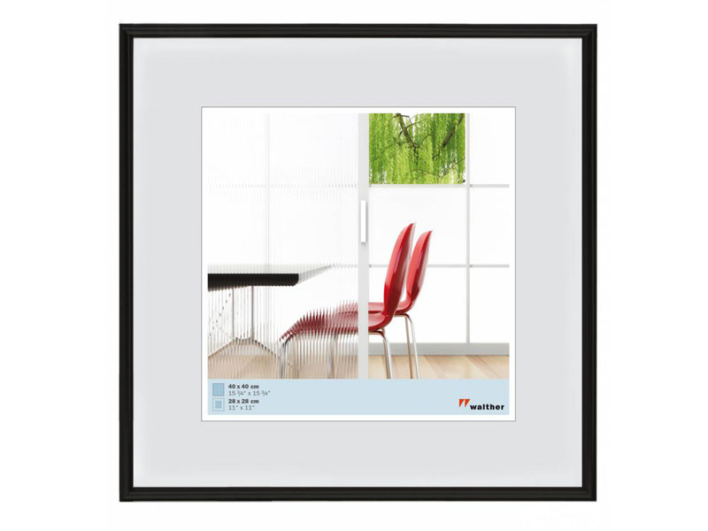 Walther Galeria műanyag képkeret 60x60 fekete-0