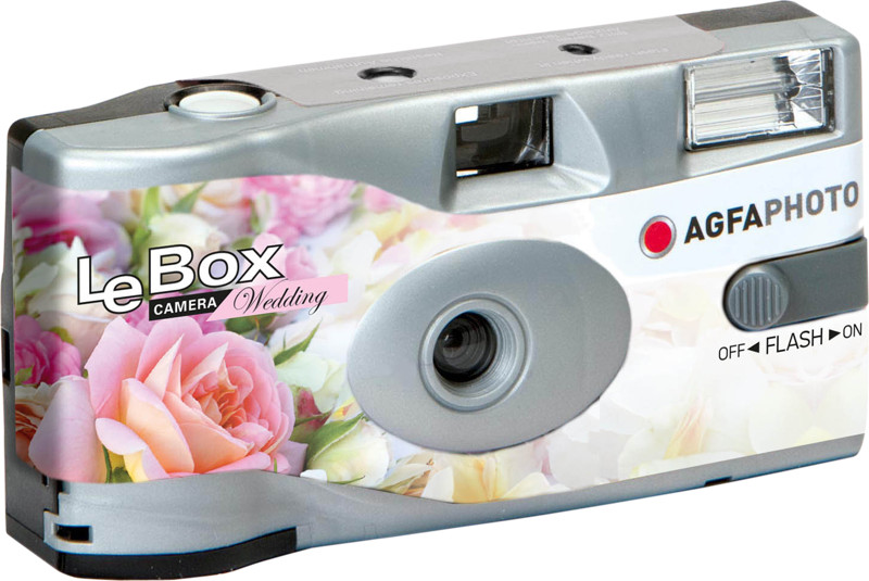 Agfa LeBox Wedding vakus egyszer használatos fényképezőgép-1