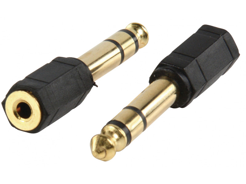 Valueline 3,5mm Jack anya - 6,3mm apa átalakító-0