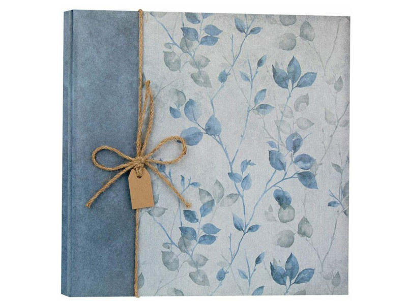 Zep Pergamin Garden 20lap/24x24cm kék album-0