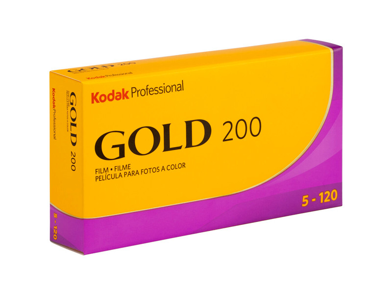Kodak Gold GB 200 120 / 5-pack színes negatív film-0