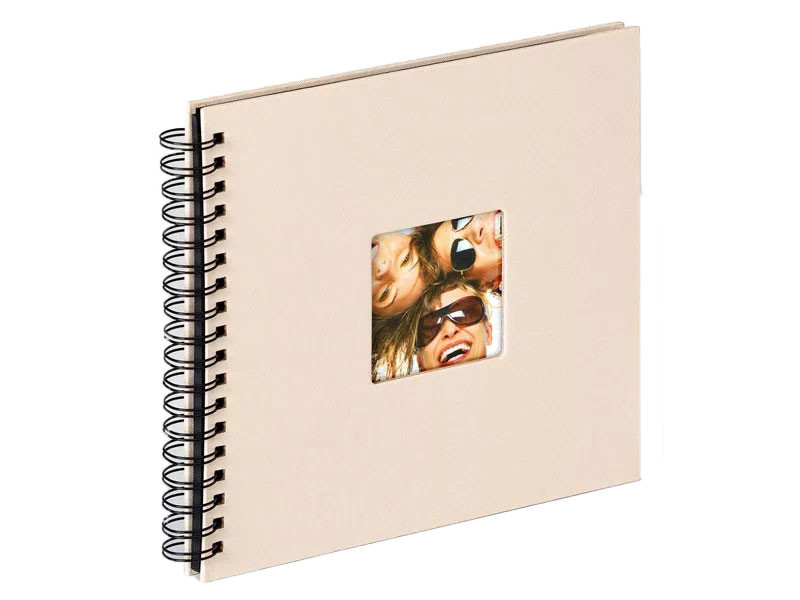 Walther Fun 26x25 spirálalbum homok-0
