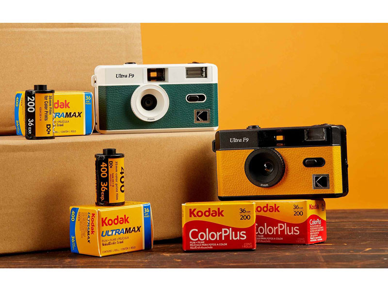 Kodak Ultra F9 analóg fényképezőgép (Fehér/Zöld)-1