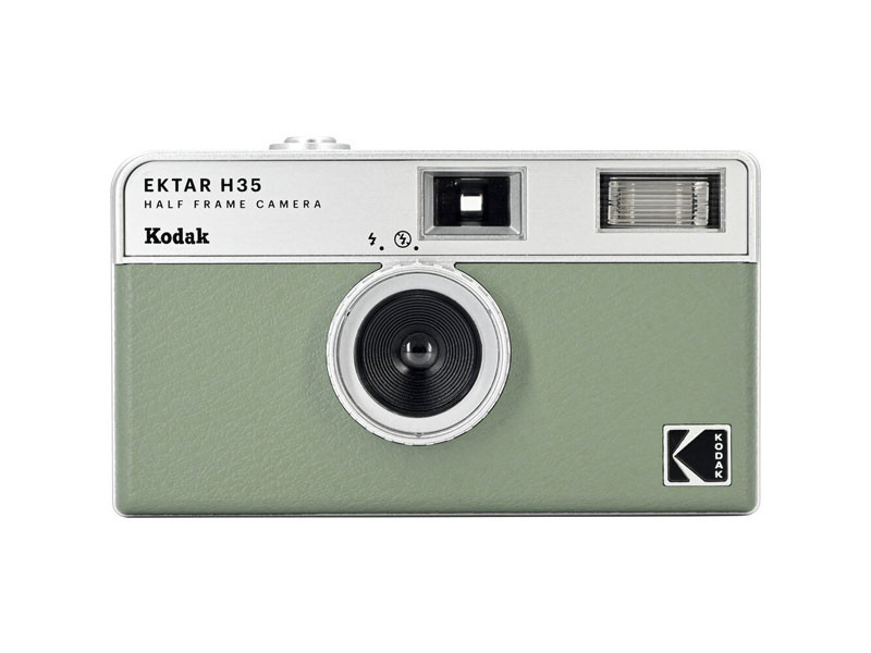 Kodak Half Frame Film Camera Ektar H35 Sage-0