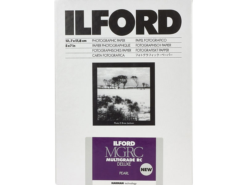 Ilford Multigrade V RC Deluxe 44m 12,7x17,8 cm Pearl (25DB)-0