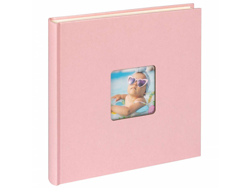 Walther Fun Baby fotóalbum, 26x25 cm, rózsaszín-0
