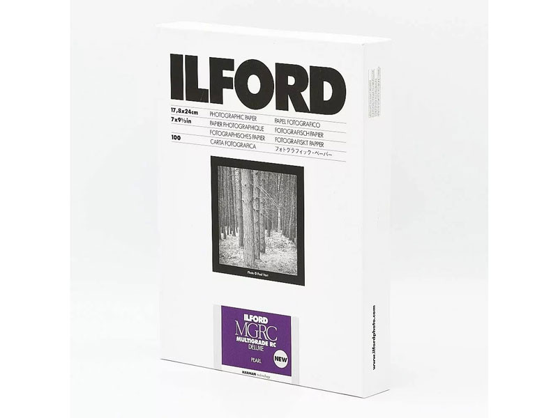 Ilford Multigrade V RC DeLuxe 44M 17,8x24,0 cm Pearl 25 lap-0