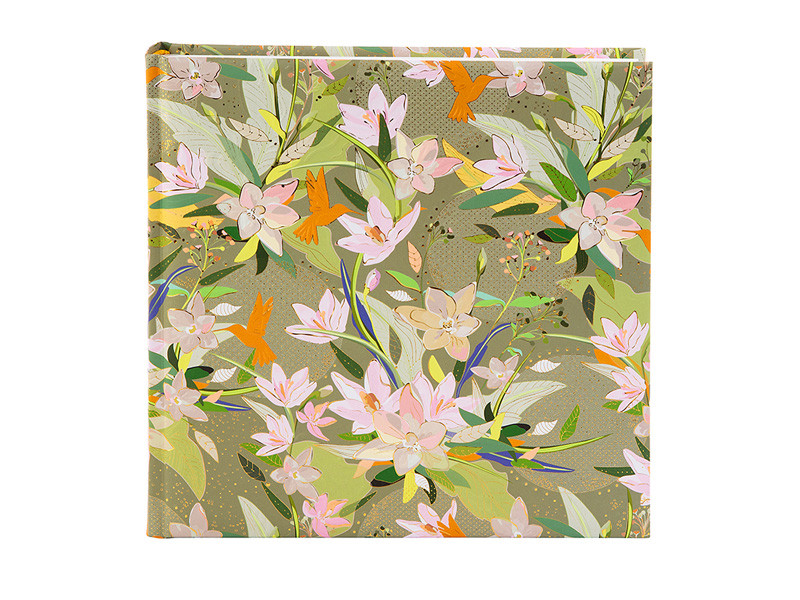 Goldbuch Royal Lilly fotóalbum - zöld 25x25-0