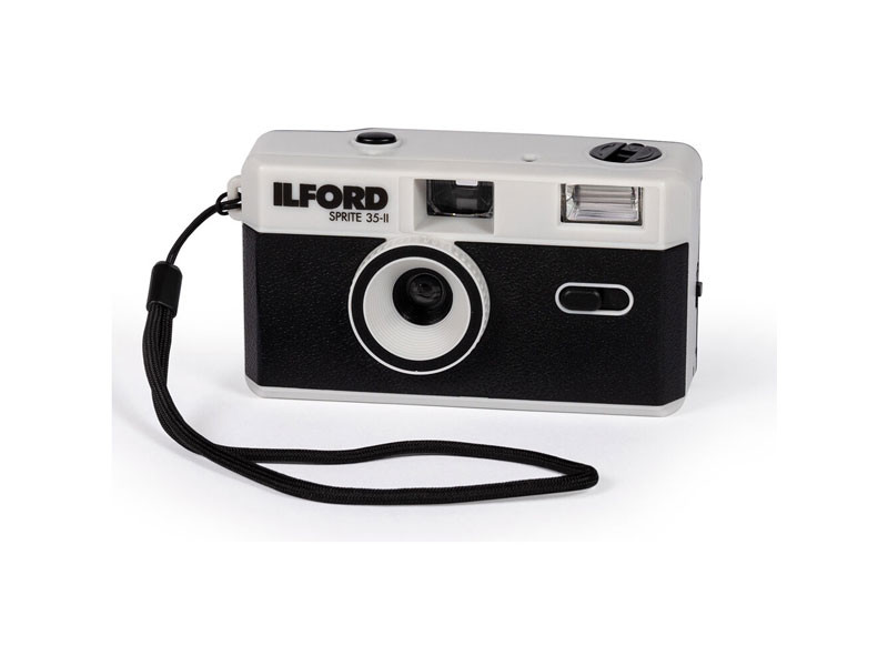 Ilford Sprite 35-II analóg fényképezőgép (fekete-ezüst)-1