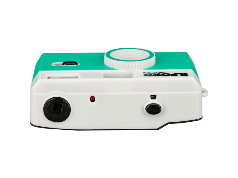 Ilford Sprite 35-II analóg fényképezőgép (ezüst-teal)-3
