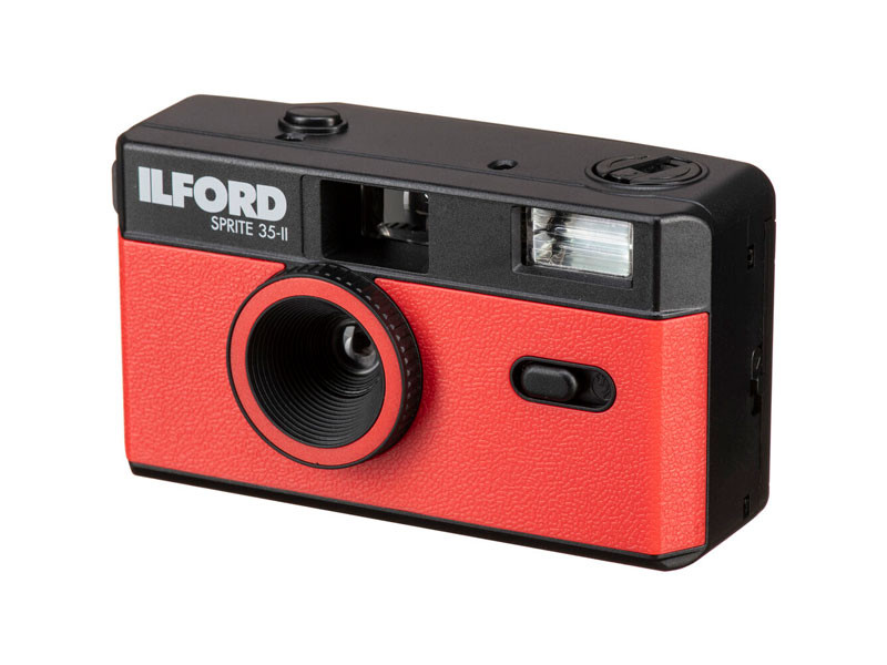 Ilford Sprite 35-II analóg fényképezőgép (fekete-piros)-1
