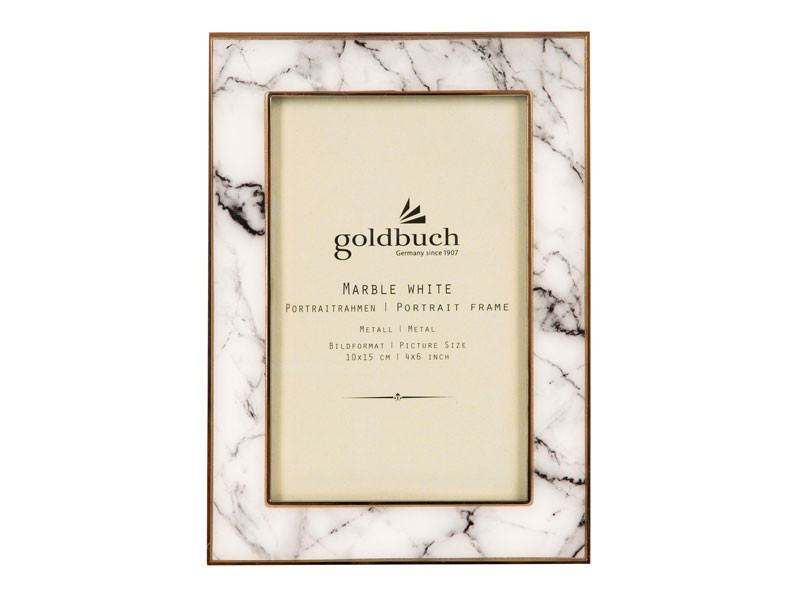Goldbuch Márvány képkeret 10x15 fehér-0