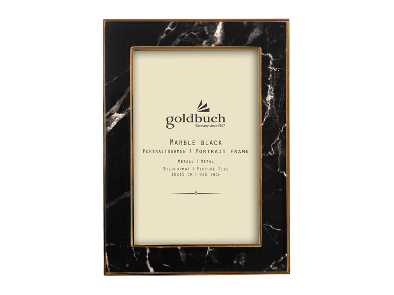 Goldbuch Márvány képkeret 10x15 fekete-0