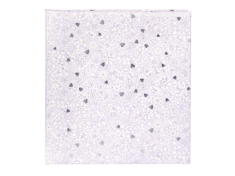 Goldbuch Finamente 30x31 esküvői fotóalbum lilac ezüst-0