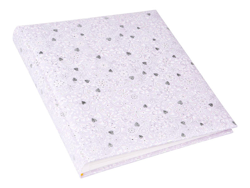 Goldbuch Finamente 30x31 esküvői fotóalbum lilac ezüst-2